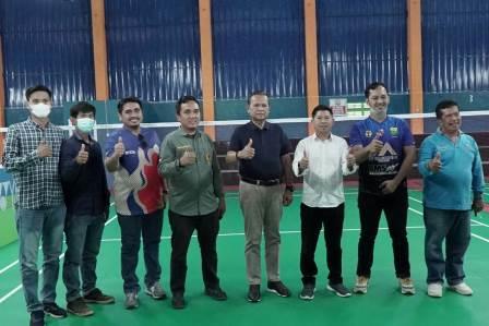 Basmin Resmikan Gedung Galaxi Badminton Hall